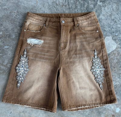 FRATERNAL KHAKI DAGGER JORTS