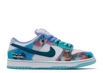 NIKE DUNK LOW SB X FUTURA LABORATORIES "BLEACHED AQUA"