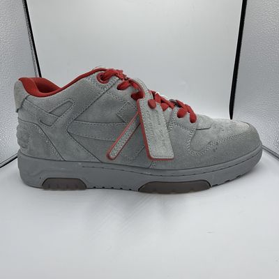 OFF WHITE OUT OF OFFICE LOW TOP SUEDE SNEAKER SZ 12