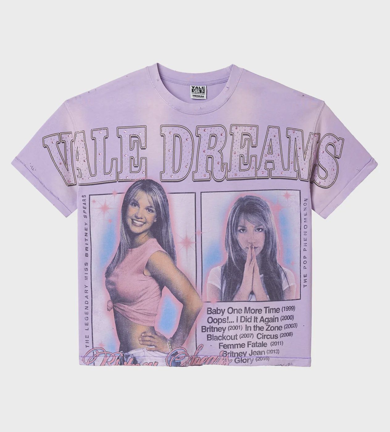 VALE FOREVER ICON BLING TEE PURPLE