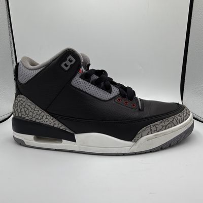 JORDAN 3 “BLACK CEMENT” SZ 7.5 N.B.
