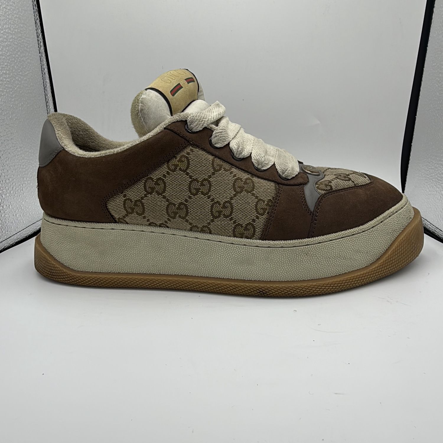 GUCCI SCREENER SNEAKER SZ 43 N.B.