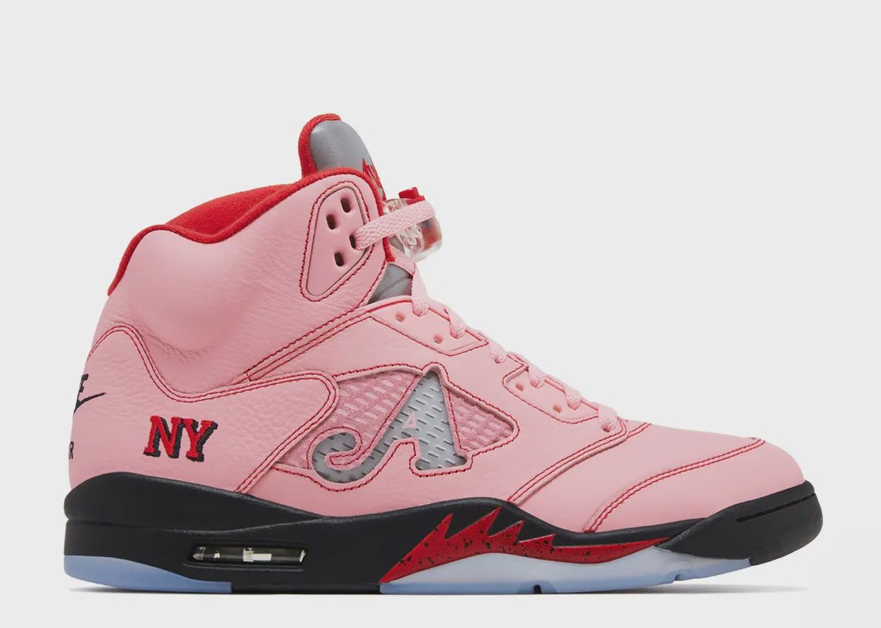 JORDAN 5 X AWAKE NY  &quot;BORO- ARTIC PINK&quot;
