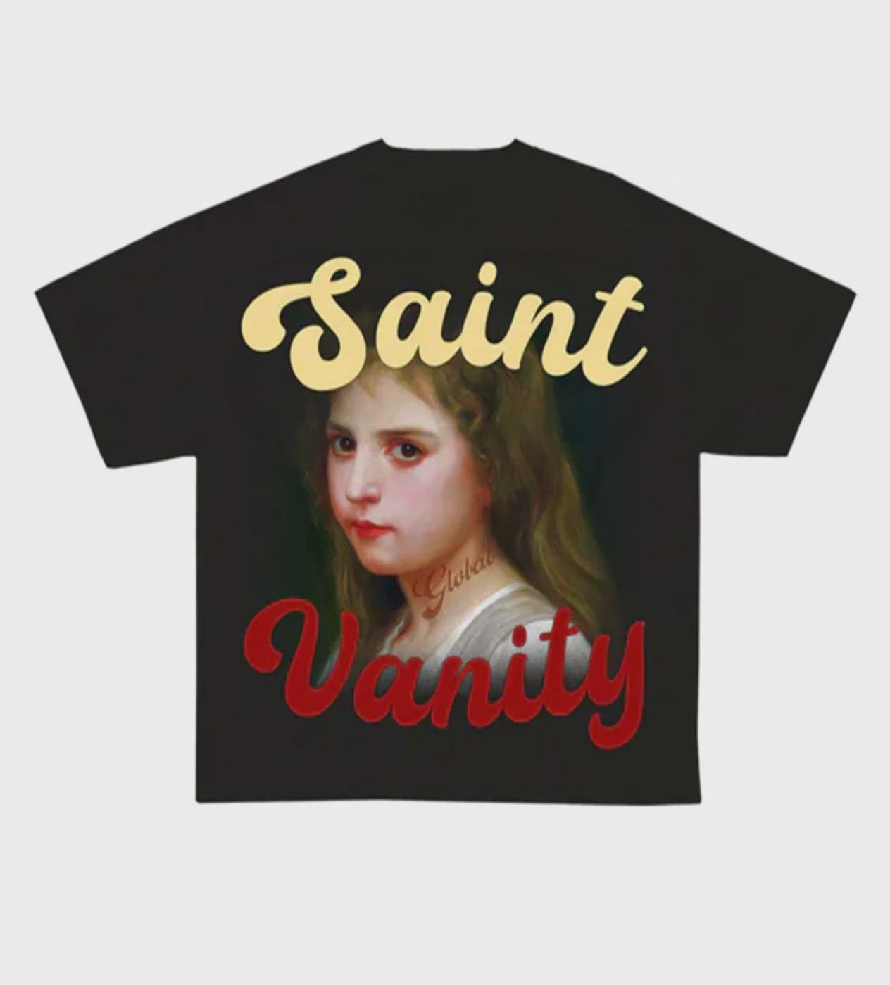 SAINT VANITY GLOBAL TEE BLACK