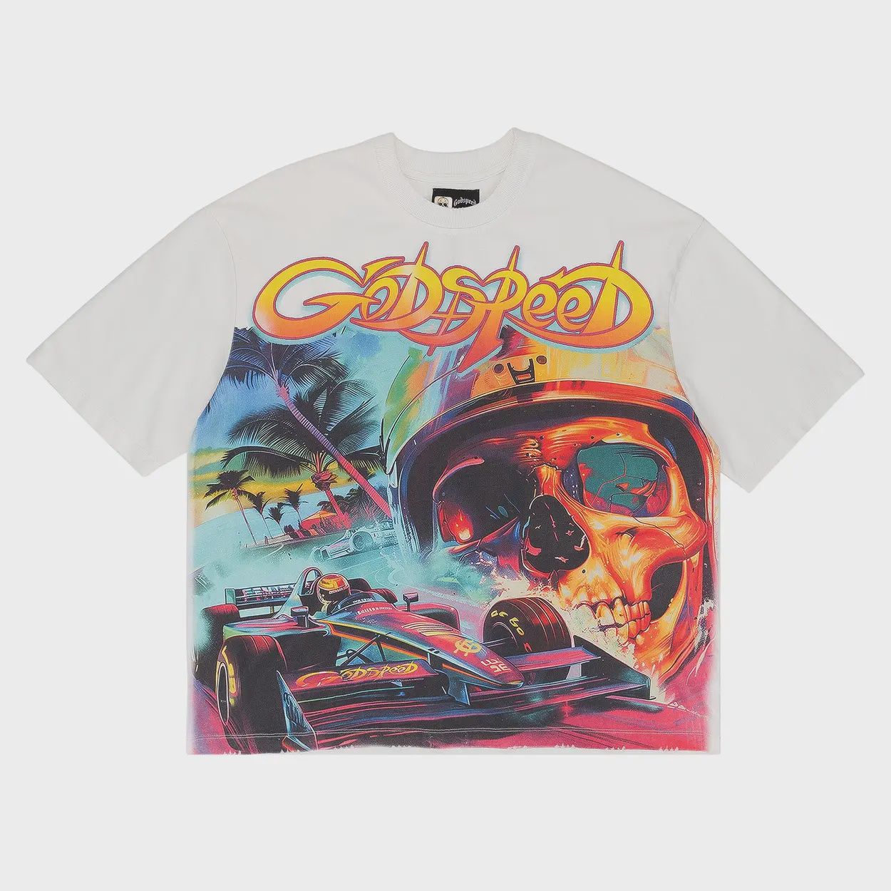 GODSPEED F1 DREAMS T-SHIRT &quot;BEIGE&quot;