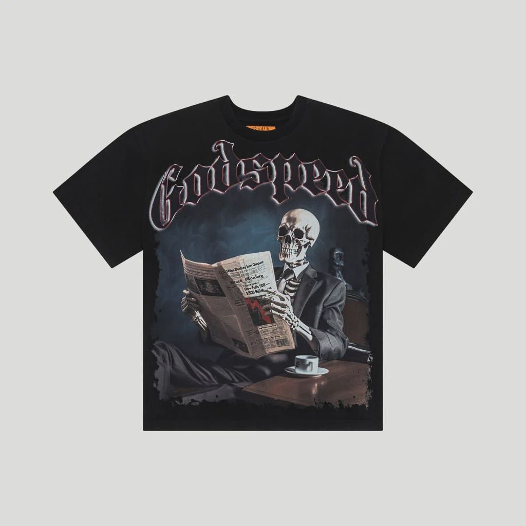 GODSPEED BLACK MONDAY BLACK TEE