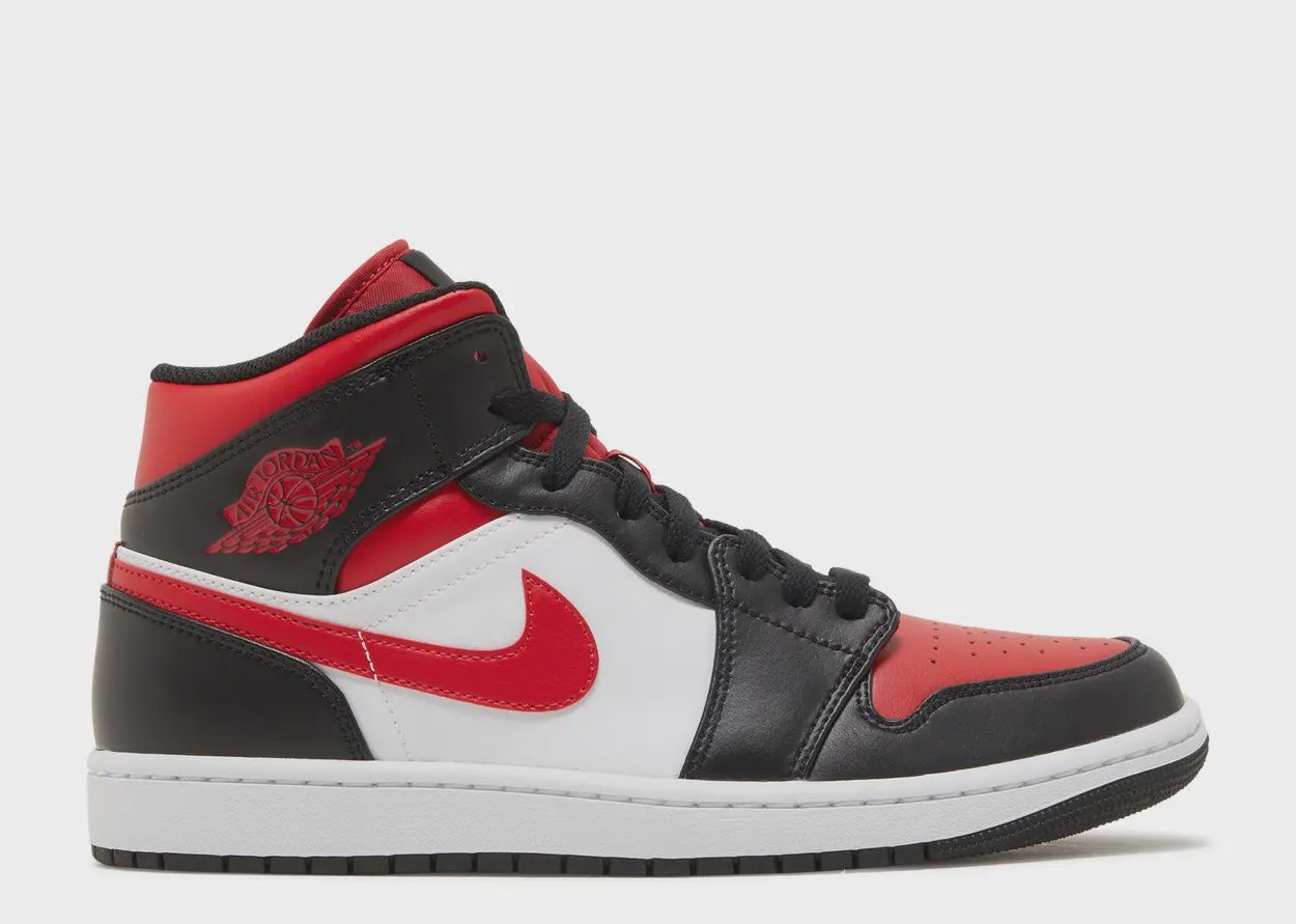 JORDAN 1 MID &quot;BRED TOE&quot;