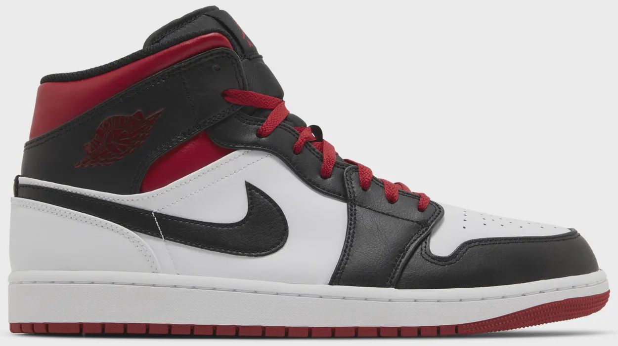 JORDAN 1 MID &quot;GYM RED BLACK TOE&quot;