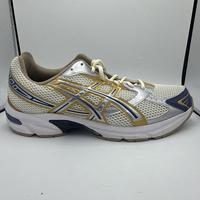 ASIC GEL 1130 &quot;CREAM PURE SILVER GOLD BLUE&quot; SZ 12