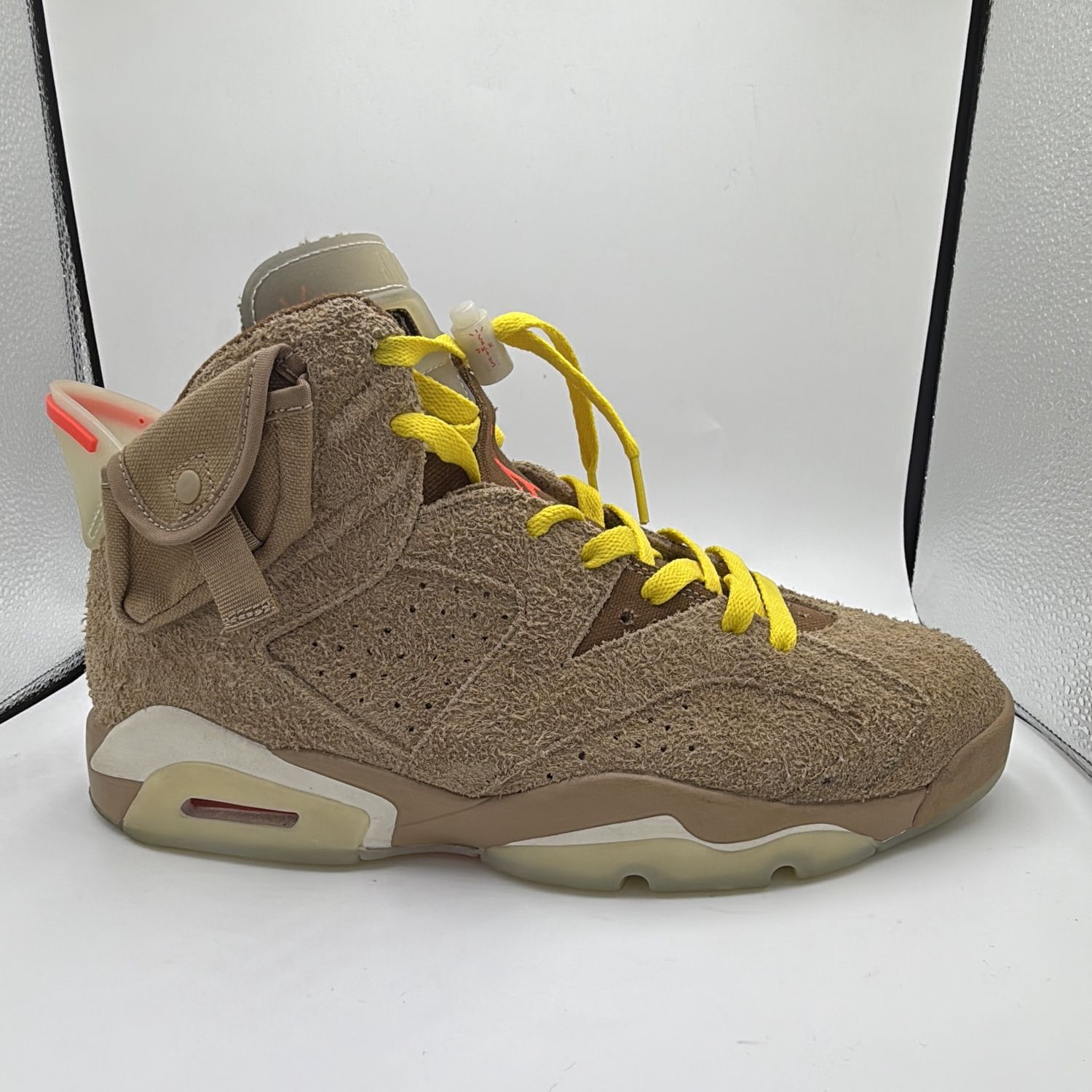 JORDAN 6 X TRAVIS SCOTT &quot;BRITISH KHAKI&quot;  SZ 10 N.B.