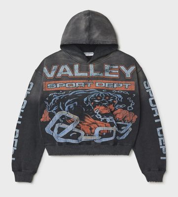 VALE FOREVER BIG DOG HOODIE BLACK