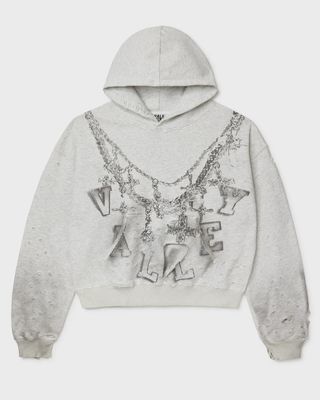 VALE BIG CHAIN GREY HOODIE