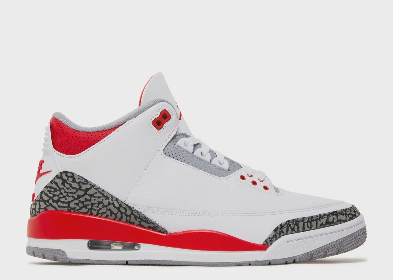 JORDAN 3 &quot;FIRE RED&quot;
