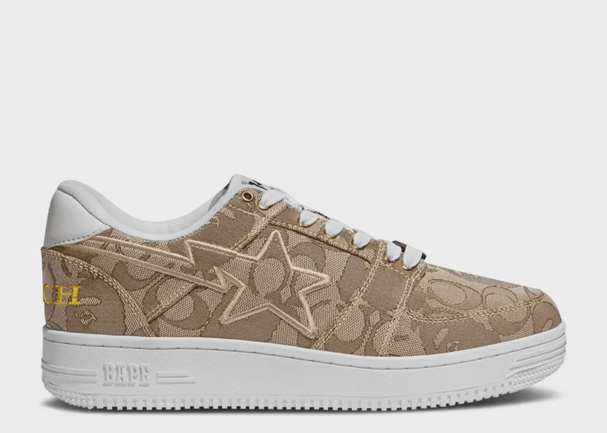 BAPESTA X COACH JACQUARD &quot;TAN&quot;