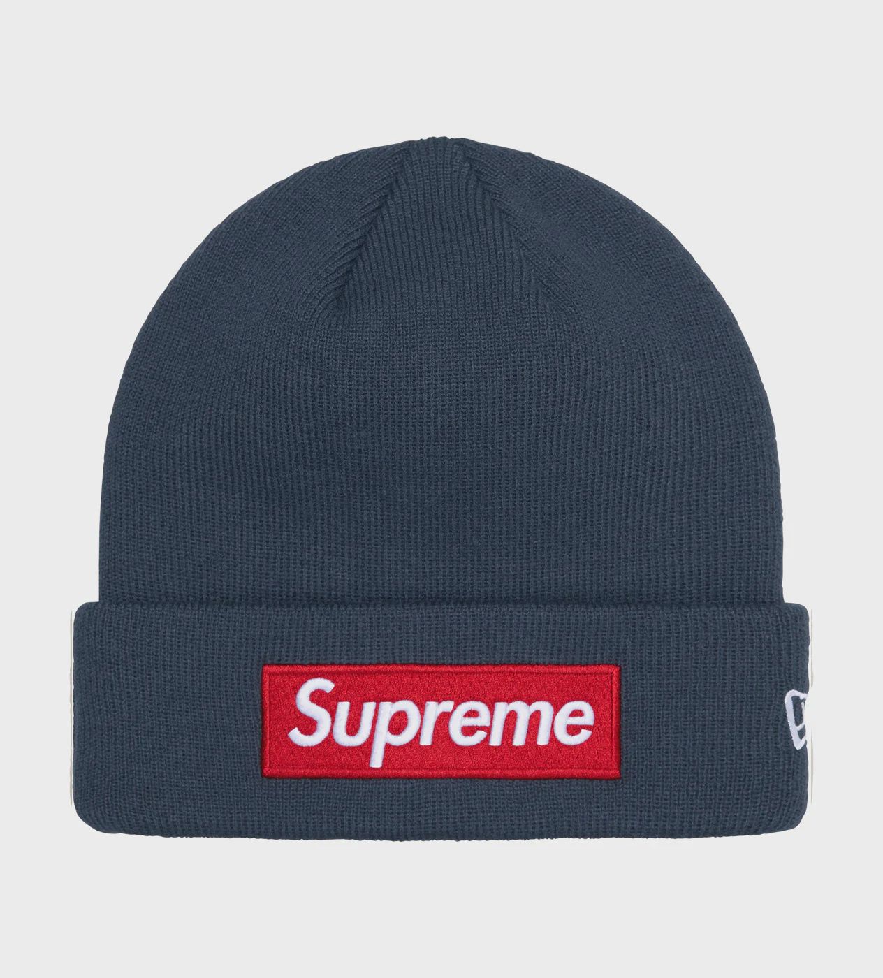 SUPREME X NEW ERA BOX LOGO BEANIE&#39;S, COLOR: NAVY