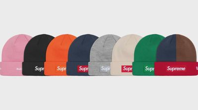 SUPREME X NEW ERA BOX LOGO BEANIE&#39;S