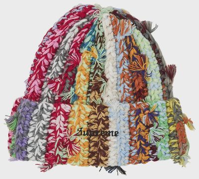 SUPREME HAND TIED BEANIE &quot;MULTI COLOR&quot;