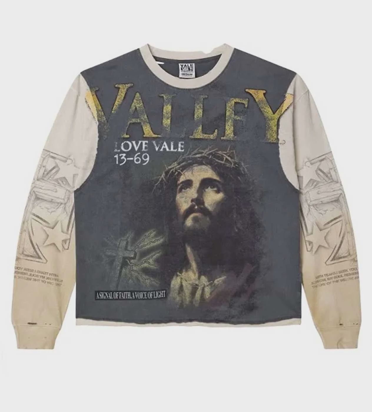 VALE FOREVER 13-69 L/S TEE GREY
