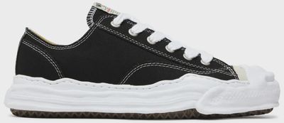 MAISON MIHARA YASUHIRO HANKS CANVAS LOW &quot;BLACK WHITE&quot;