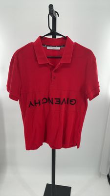 GIVENCHY RED POLO SHIRT