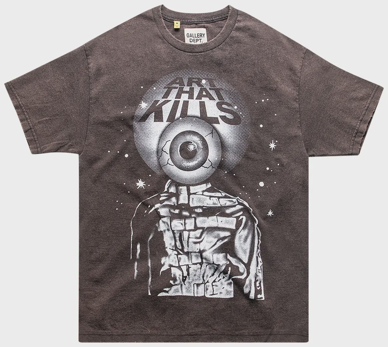 GALLERY DEPT. ATK ROD TEE &quot;FADED BLACK&quot;