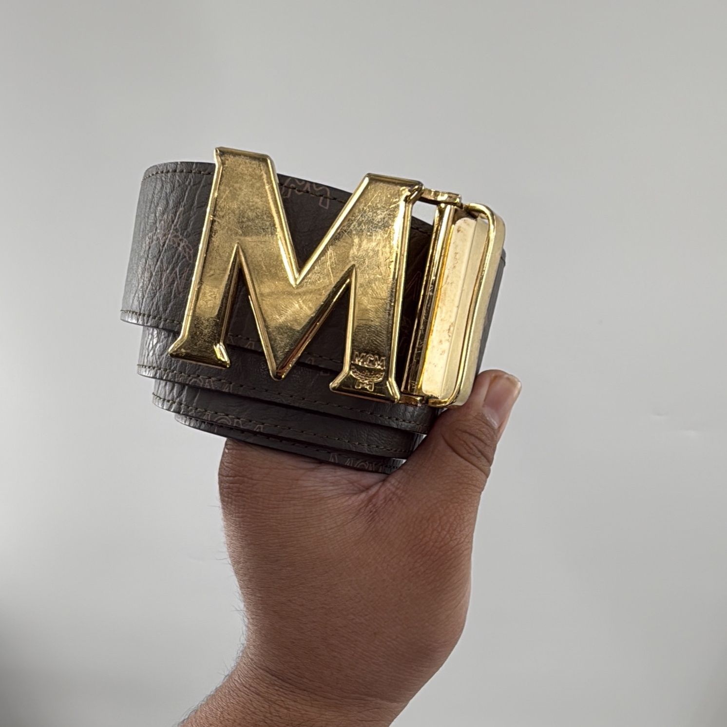 MCM BELT OLIVE