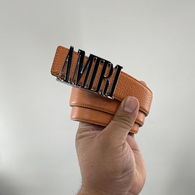 AMIRI BELT BROWN