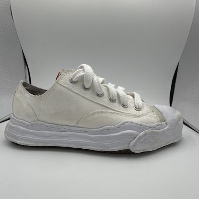 MAISON MIHARA YASUHIRO HANKS CANVAS LOW &quot;WHITE&quot; SZ 42