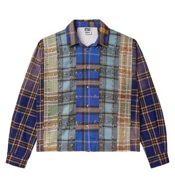 VALE FOREVER SPLASH ZONE FLANNEL BLUE