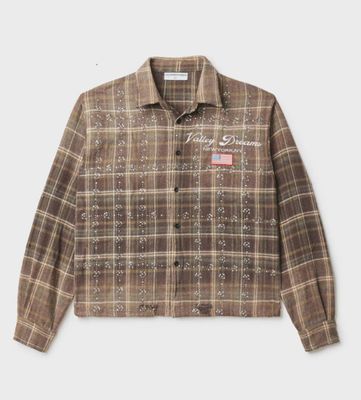 VALE FOREVER BACKWOOD FLANNEL BROWN