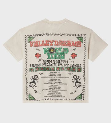 VALE FOREVER CHAOS BLING TEE CREAM