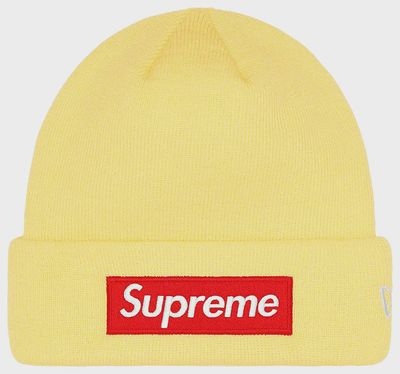 SUPREME X NEW ERA BOX LOGO BEANIE'S