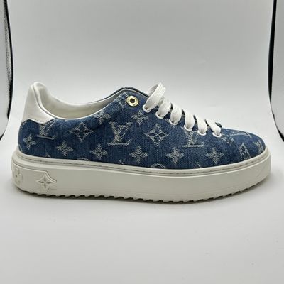 LOUIS VUITTON TIME OUT TRAINERS SZ 38.5