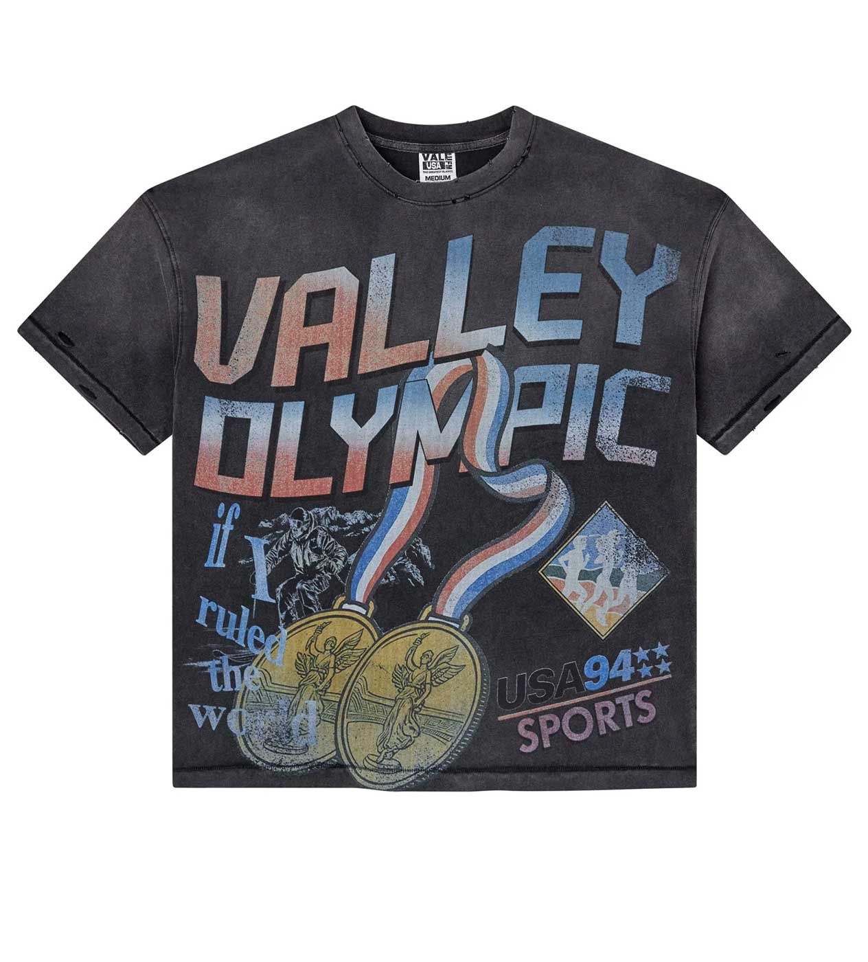 VALE FOREVER OLYMPIA TEE BLACK