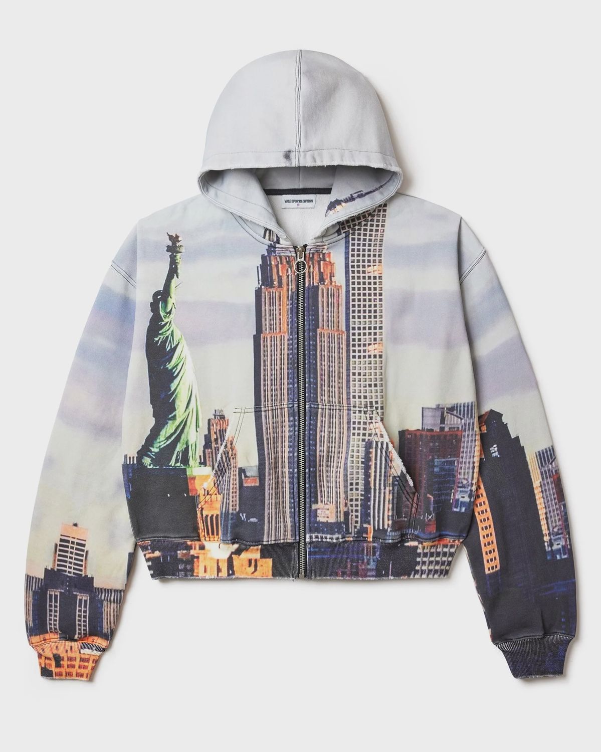 VALE FOREVER SKYLINE ZIP UP HOODIE