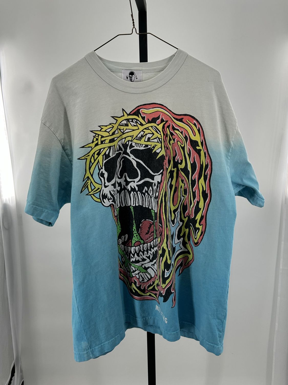 WARREN LOTAS MELTING BLUE T SHIRT