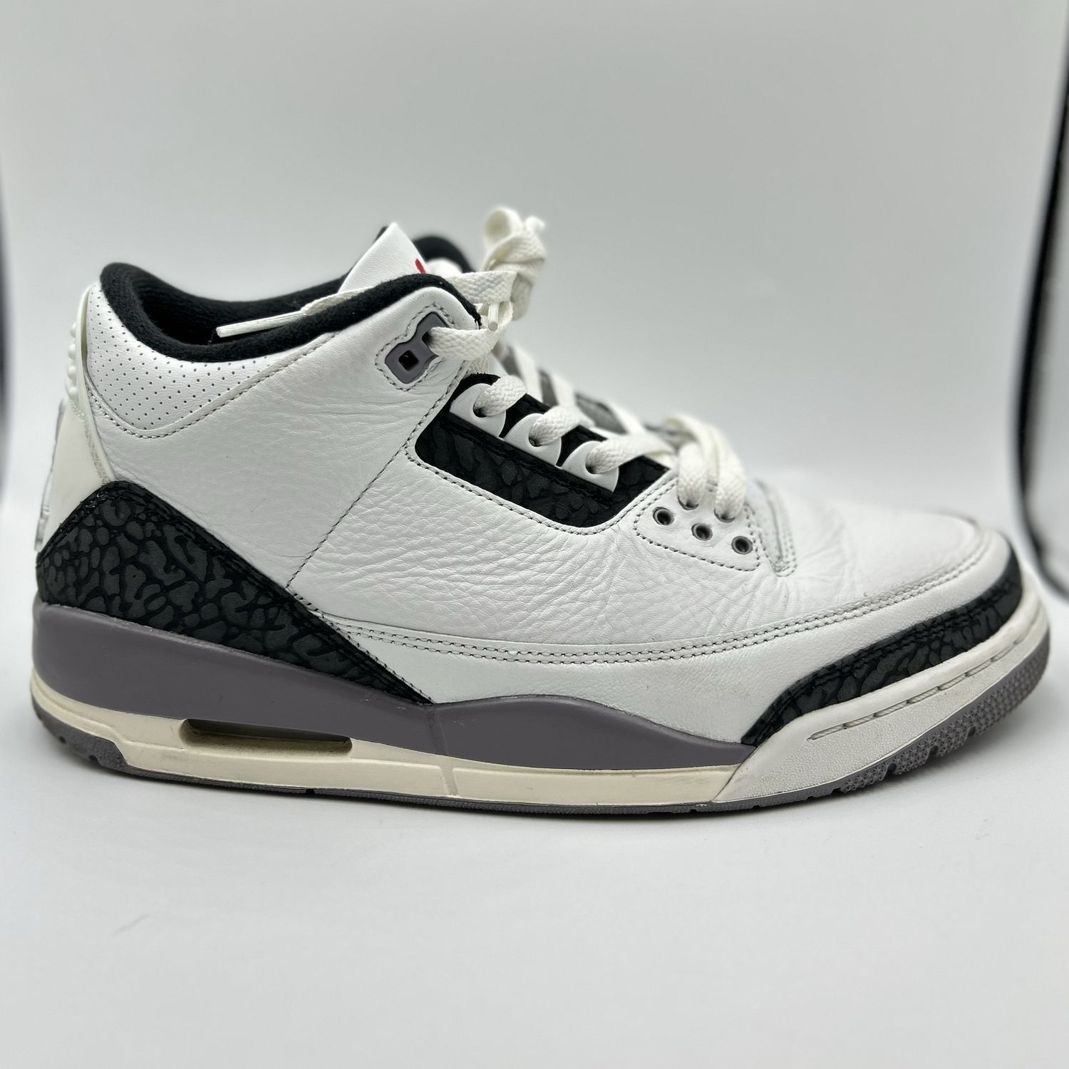 JORDAN 3 "CEMENT GREY" SZ 10