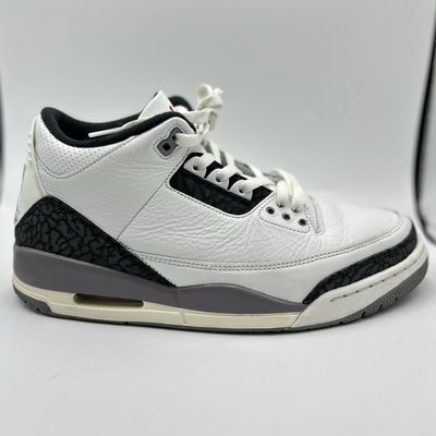 JORDAN 3 "CEMENT GREY" SZ 10