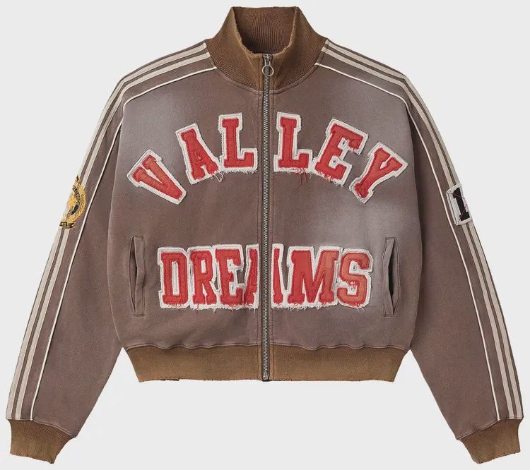 VALE FOREVER OLYMPIA BERLIN ZIP UP BROWN