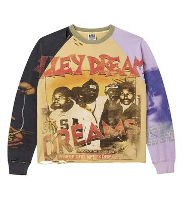 VALE FOREVER CHAMBERS CHOP N SCREWS L/S TEE "YELLOW"