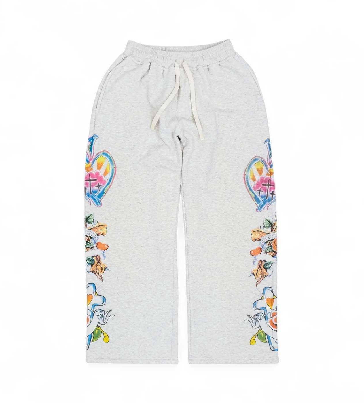 RIGHTEOUS RISEN KING SWEATPANTS "GREY"