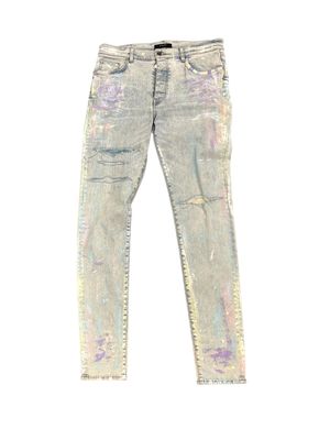 AMIRI PAINTER TIE DYE PATCH JEANS