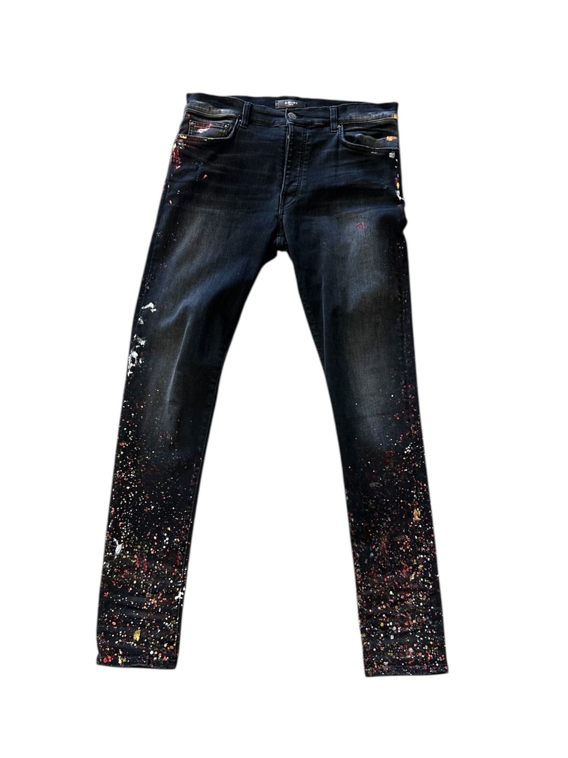 AMIRI PAINT SPLATTERED JEANS