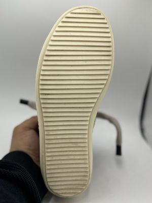 RICK OWENS HOLLYWOOD JUMBO LACED LOW “FLESH” SZ 40