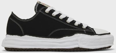MAISON MIHARA YASUHIRO PETERSON CANVAS LOW "BLACK"