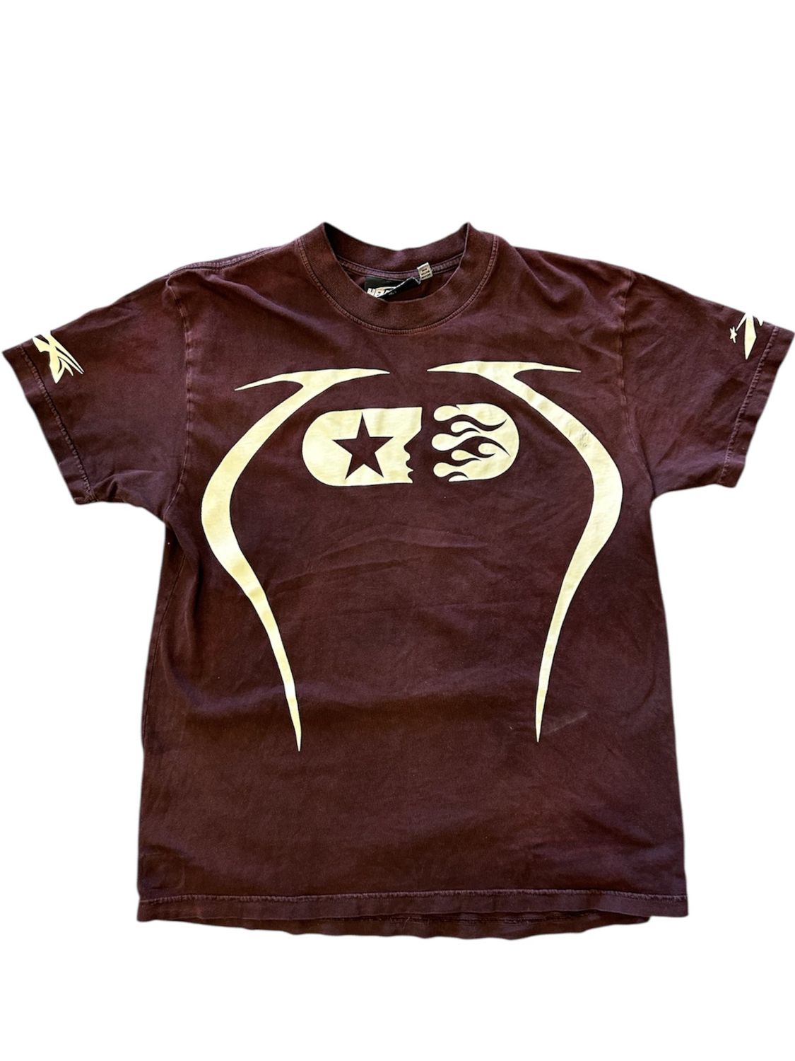 HELLSTAR WARM UP T-SHIRT “BROWN”