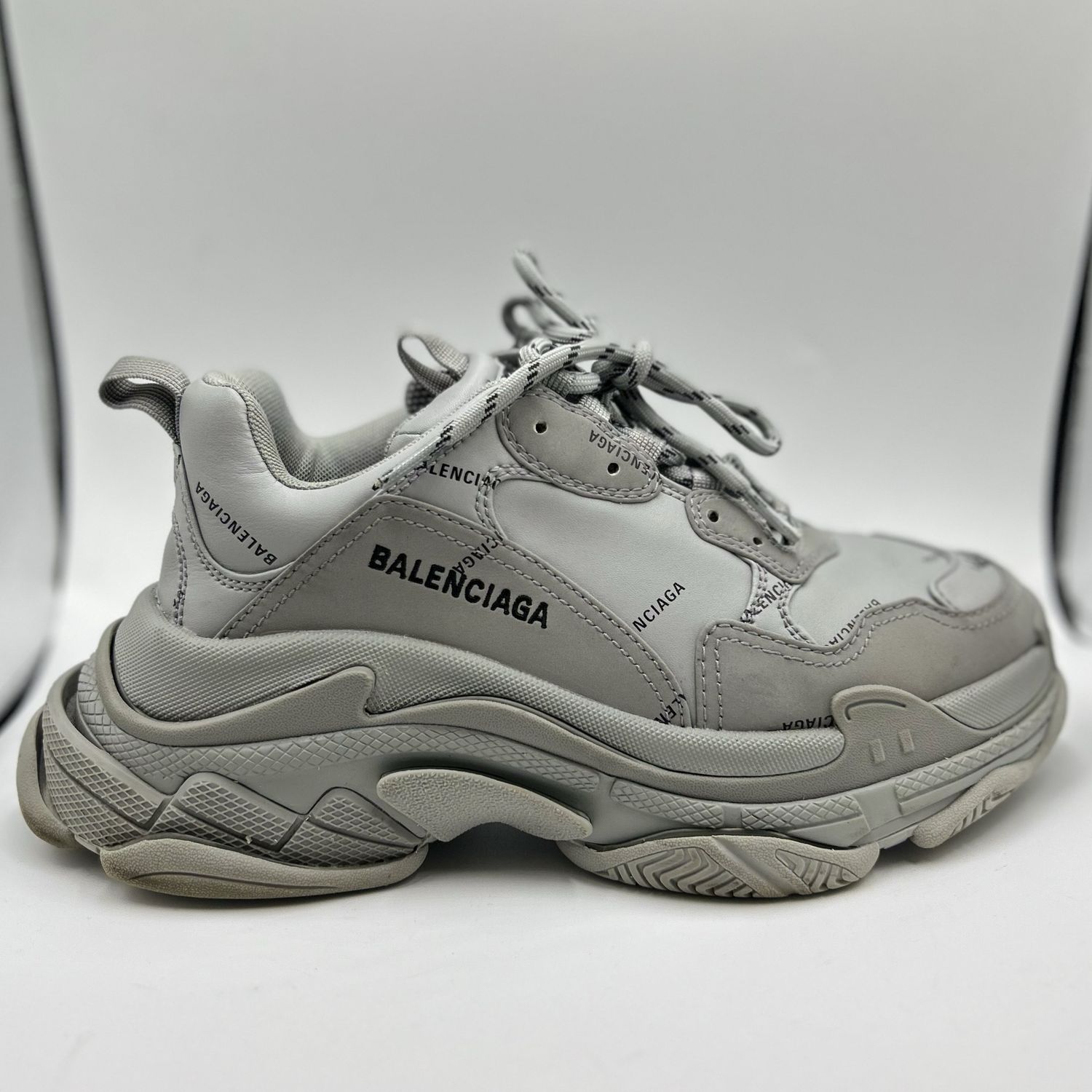BALENCIAGA TRIPLE S “GREY” SZ 8-8.5