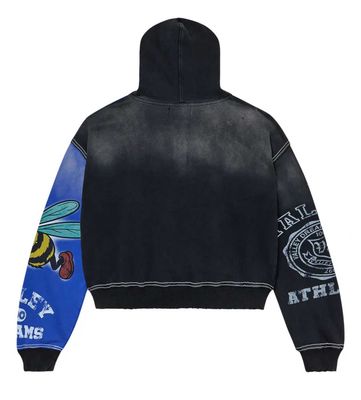 VALE FOREVER BIPOLAR ZIP UP BLACK