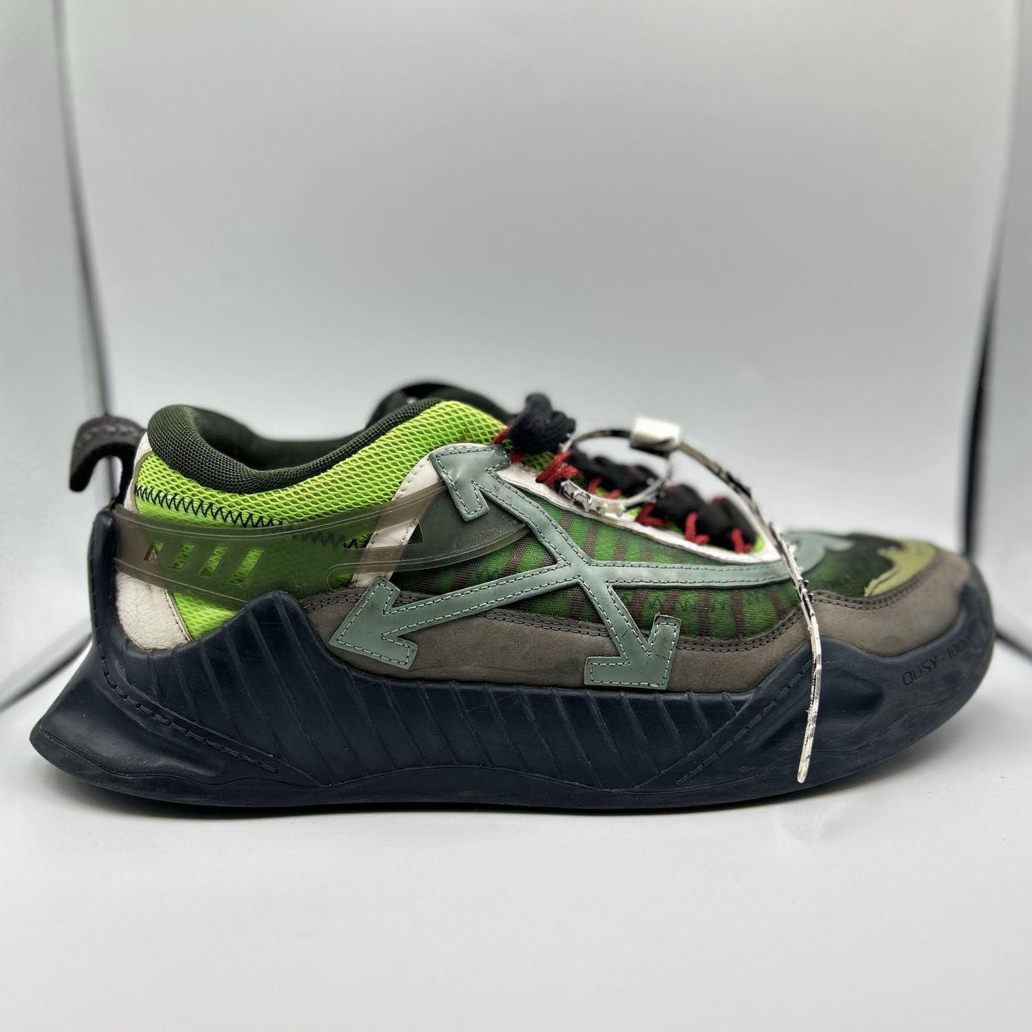 OFF WHITE ODST-1000 “GREEN” SZ 44