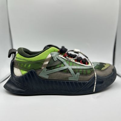 OFF WHITE ODST-1000 “GREEN” SZ 44